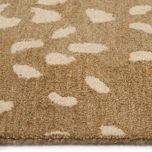 Serengeti-Antelope Beige Rectangle Rug - 7\'9\" x 10\'9\"