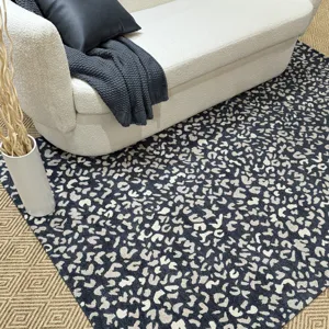 Serengeti-Cheetah River Rectangle Rug - 2\'6\" x 8\'6\"