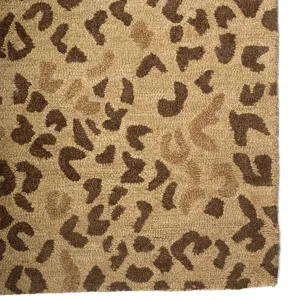 Serengeti-Cheetah Plains Rectangle Rug - 5\' x 8\'