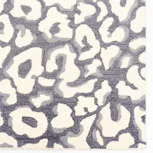 Serengeti-Leopard Sky Rectangle Rug - 2\'6\" x 8\'6\"