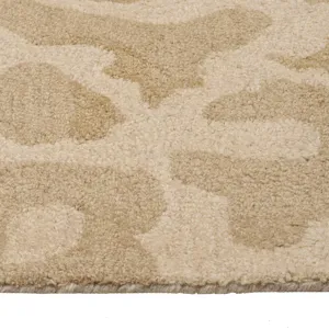 Serengeti-Leopard Natural Rectangle Rug - 5\' x 8\'