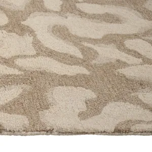 Serengeti-Leopard Taupe Rectangle Rug - 7\'9\" x 10\'9\"