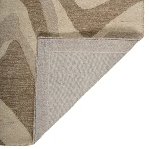 Serengeti-Zebra Ash Rectangle Rug - 2\'6\" x 8\'6\"