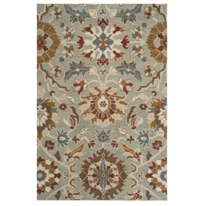 Azari-Keshan Pewter Rectangle Rug - 8\' x 10\'