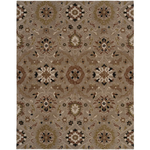 Azari-Keshan Oxford Tan Rectangle Rug