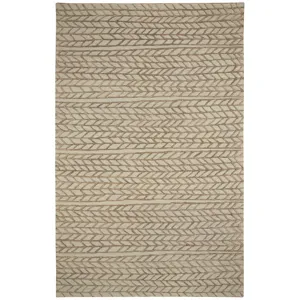 Ancient Arrow Stone Bronze Rectangle Rug - 5\' x 8\'