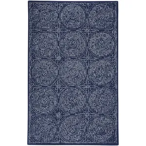 Callista Navy Hand Tufted Rug