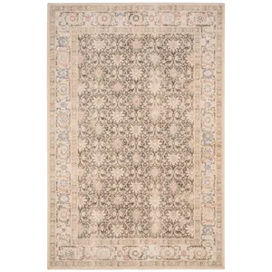 Avery-Keshan Onyx Cream Rectangle Rug - 3\'11\" x 5\'6\"