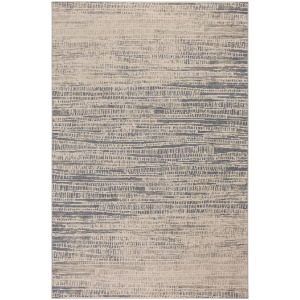 Metropolis-Skyline Cream Rectangle Rug - 5'3