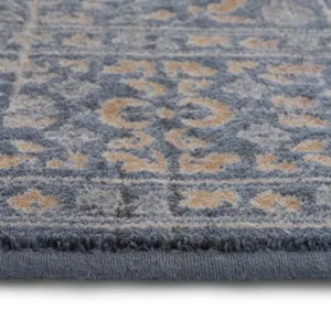 Metropolis-Braga Slate Rectangle Rug - 7\'10\" x 11\'10\"