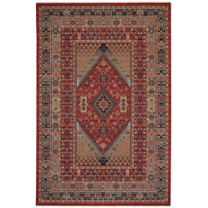 Lineage-Heriz Rust Mist Rectangle Rug