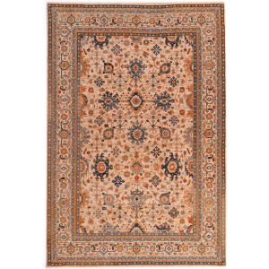Lineage-Keshan Sand Rectangle Rug