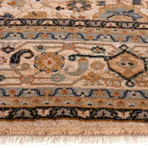 Lineage-Keshan Sand Rectangle Rug - 5\'3\" x 7\'10\"