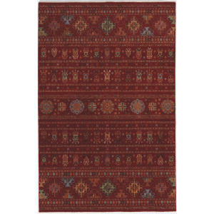 Lineage-Kilim Sangria Rectangle Rug