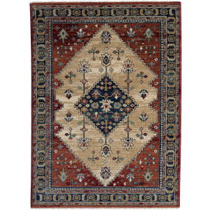 Jules-Serapi Rust Rectangle Rug
