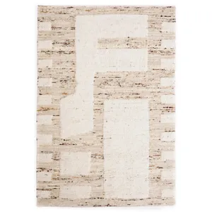 Aria Beige Rectangle Rug - 9\' x 12\'