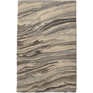 Waves Storm Rectangle Rug - 9' x 12'