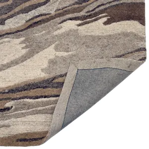 Waves Harbor Clay Rectangle Rug - 7\'9\" x 9\'9\"