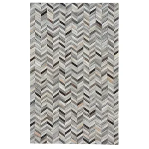 Laramie-Arrowhead Grey Multi Rectangle Rug - 8\' x 10\'
