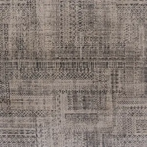 Zenith-Lineal Oyster Rectangle Rug - 2\'7\" x 10\'7\"