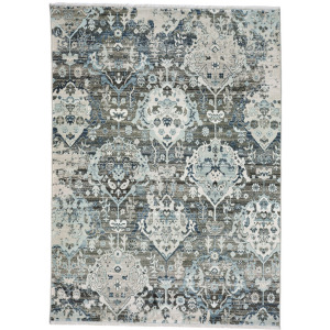 Landis-Isfahan Charcoal Rectangle Rug