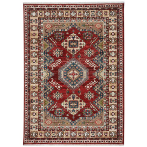 Landis-Kazak Classic Red Rectangle Rug - 9' x 12'