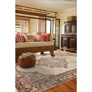 Landis-Kirman Ivory Runner Rug - 2'6