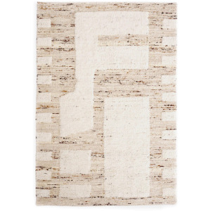 Aria Beige Rectangle Rug