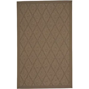 Savanna-Umber Canvas Cocoa Rectangle