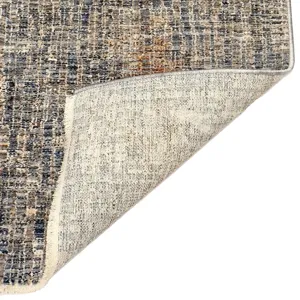 Galata-Abstract Stone Rectangle Rug - 3\' x 9\'6\"