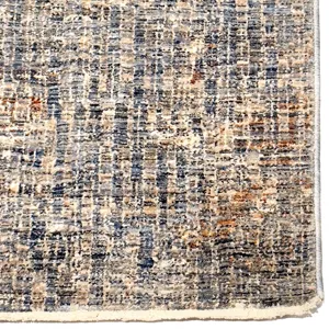 Galata-Abstract Stone Rectangle Rug - 3\' x 9\'6\"