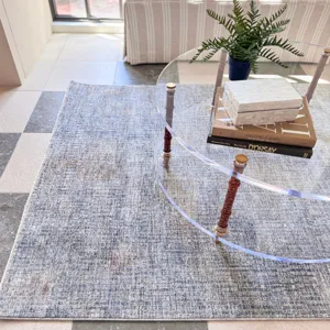Galata-Abstract Stone Rectangle Rug - 3\' x 9\'6\"