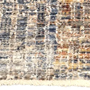 Galata-Abstract Stone Rectangle Rug - 3\' x 9\'6\"