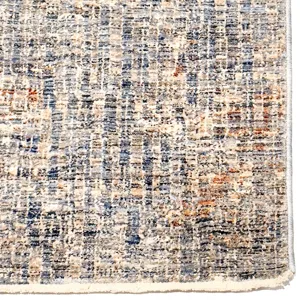 Galata-Abstract Sea Mist Rectangle Rug - 3\' x 9\'6\"