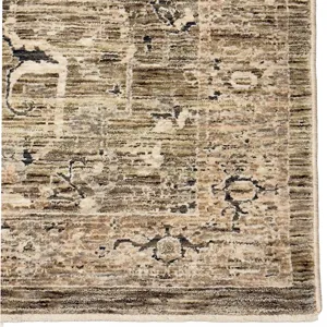 Galata-Heriz Moss Rectangle Rug - 3\' x 9\'6\"