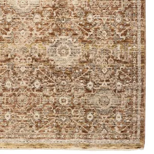 Galata-Keshan Ember Rectangle Rug - 3\' x 9\'6\"