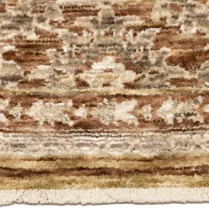 Galata-Keshan Ember Rectangle Rug - 3\' x 9\'6\"