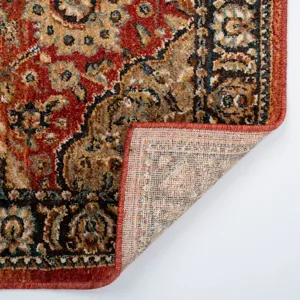 Bosphorus-Bahktiar Terra Cotta Rectangle Rug - 8\' x 11\'