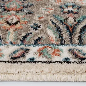 Bosphorus-Heriz Ivory Rectangle Rug - 3\'5\" x 5\'2\"