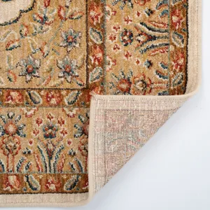 Bosphorus-Heriz Natural Rectangle Rug - 5\'3\" x 7\'10\"