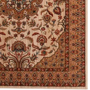 Bosphorus-Heriz Natural Rectangle Rug - 5\'3\" x 7\'10\"