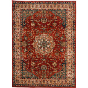 Bosphorus-Heriz Rust Rectangle Rug