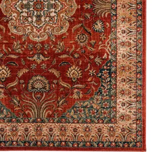Bosphorus-Heriz Rust Rectangle Rug - 5\'3\" x 7\'10\"
