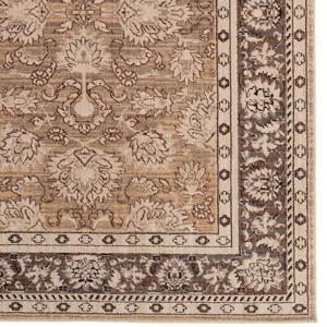 Bosphorus-Keshan Stone Rectangle Rug - 2\'1\" x 7\'10\"