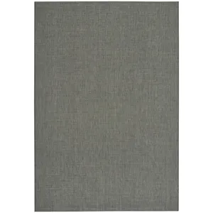 Weatherwise Charcoal Rectangle Rug - 7'10" x 11'10"