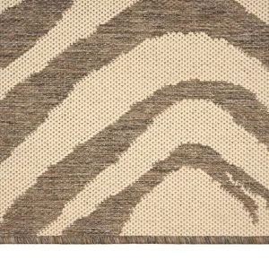 Cape Town Taupe Rectangle Rug - 5\'3\" x 7\'6\"