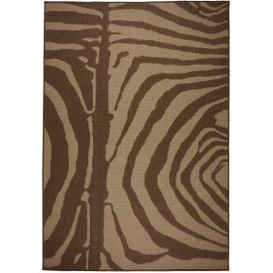 Cape Town Brown Rectangle Rug