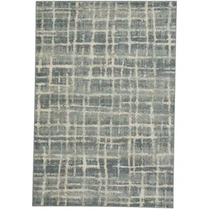 Beckett-Mirage Blue Machine Woven Rug