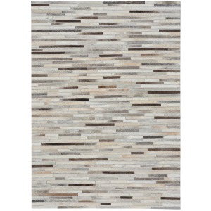 Laramie Braided Stripe Gray Multi