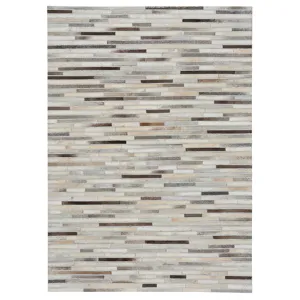 Laramie Braided Stripe Gray Multi